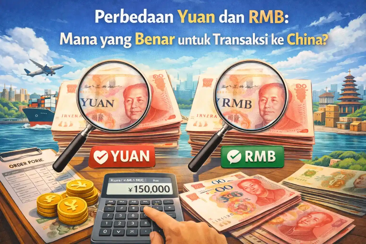 Perbedaan Yuan dan RMB Jangan Salah Sebut Saat Transaksi